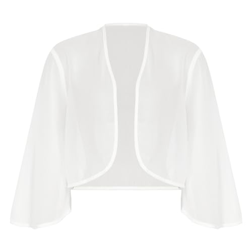 Oyolan Damen Bolero Bolerojacke Elegant Schulterjacke Kurz 3/4 Ärme Cardigan Strickjacke Festlich Shrug Tops Elfenbein 3XL Oyolan Damen Bolero Bolerojacke Elegant Schulterjacke Kurz 3/4 Ärme Cardigan Strickjacke Festlich Shrug Tops Elfenbein 3XL von Oyolan