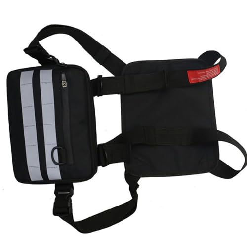 Oyrcvweuylx Chest Rig Bag Mode Brusttasche Schultertasche Fronttasche Verstellbare Weste Brusttasche Tasche Hüfttasche für den Sport von Oyrcvweuylx