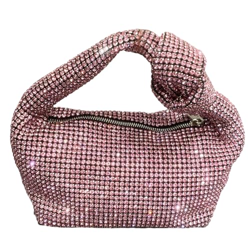 Oyrcvweuylx Damen-Abendtasche, modische Clutch-Geldbörse, Handtasche, Strass-Clutch, Hochzeits-Party-Geldbörse, Unterarmtasche für Bankette von Oyrcvweuylx