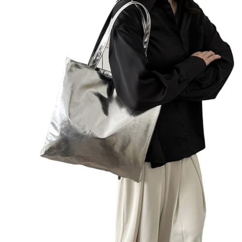 Oyrcvweuylx Stilvolle große Umhängetasche in Bonbonfarbe für Damen, geräumige und trendige Handtasche für den täglichen Gebrauch von Oyrcvweuylx