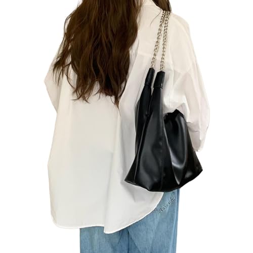 Oyrcvweuylx Stilvolle und praktische Umhängetasche für Damen mit großem Fassungsvermögen, trendige Unterarm-Shopper-Handtasche von Oyrcvweuylx