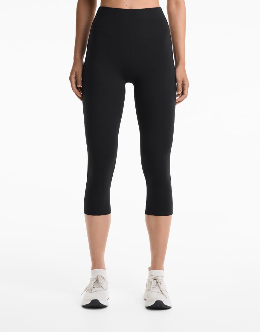 OYSHO - Evermore - Capri-Leggings in Schwarz, 50 cm von Oysho