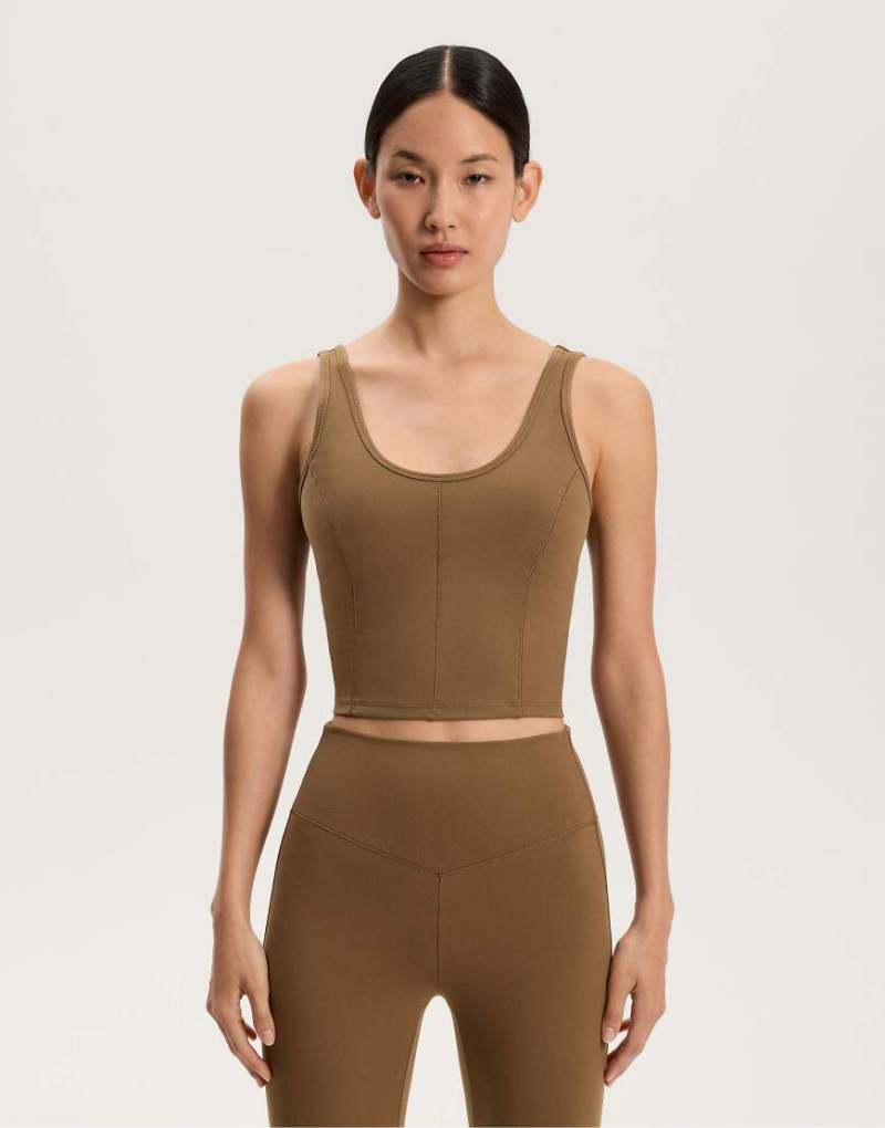 OYSHO - Evermore - Tanktop in Gelb von Oysho