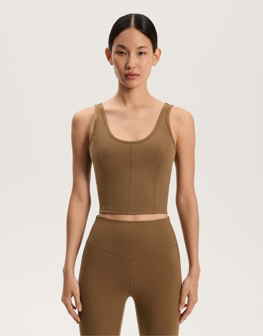 OYSHO - Evermore - Tanktop in Gelb von Oysho