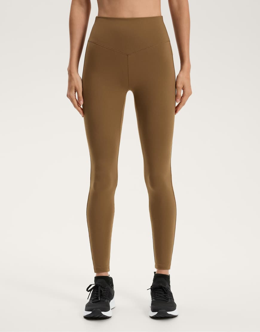 OYSHO - Evermove - Knöchellange Leggings in Gelb mit hohem Bund, 65 cm von Oysho