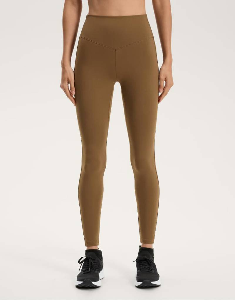 OYSHO - Evermove - Knöchellange Leggings in Gelb mit hohem Bund, 65 cm von Oysho
