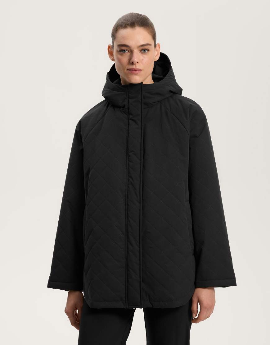 OYSHO - Fellex Aerogel 3k - Wattierte, wasserdichte Jacke in Schwarz OYSHO - Fellex Aerogel 3k - Wattierte, wasserdichte Jacke in Schwarz von Oysho
