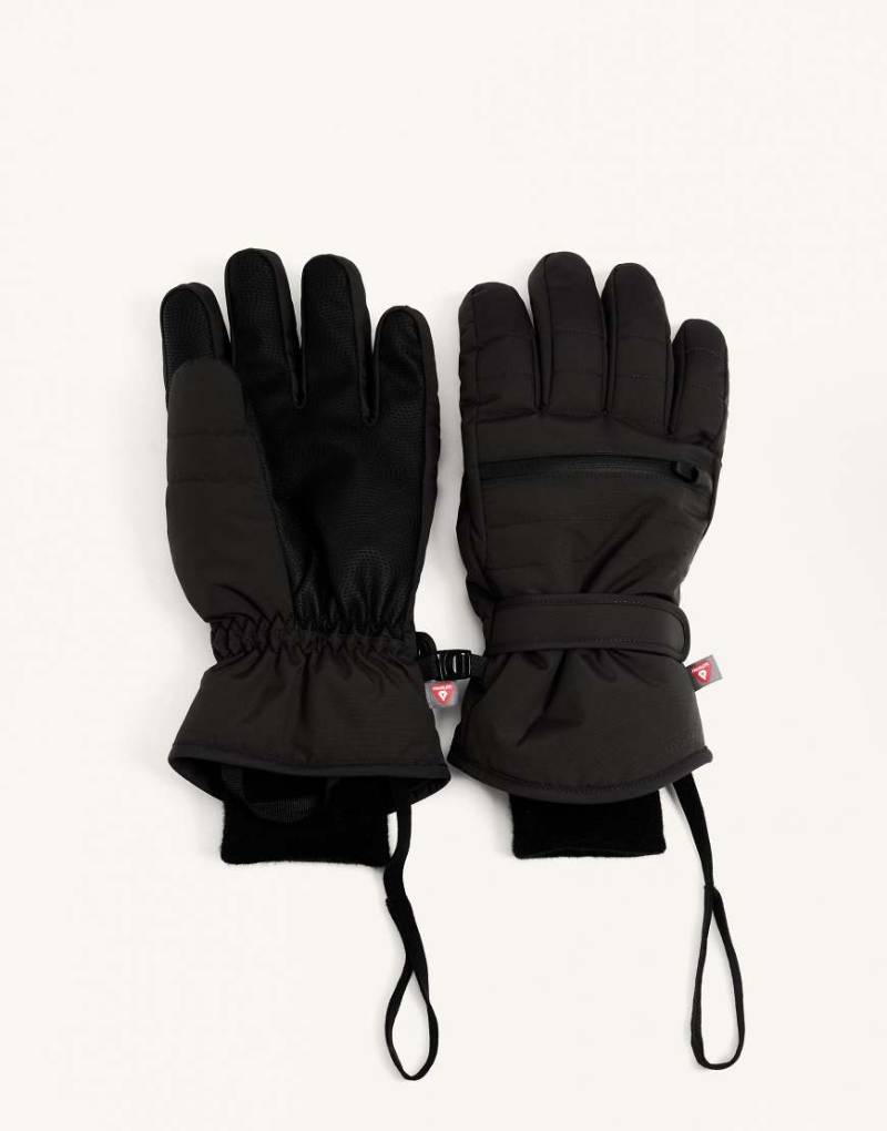 OYSHO - Funktionale Skihandschuhe aus Primaloft-Material in Schwarz von Oysho