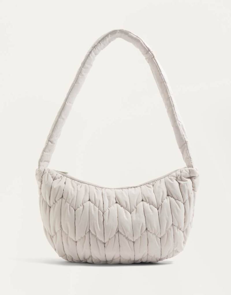 OYSHO - Gesteppte Umhängetasche in Steinbeige-Neutral von Oysho