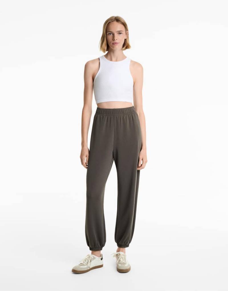 OYSHO - Jogginghose aus Modalmix in Schwarz von Oysho