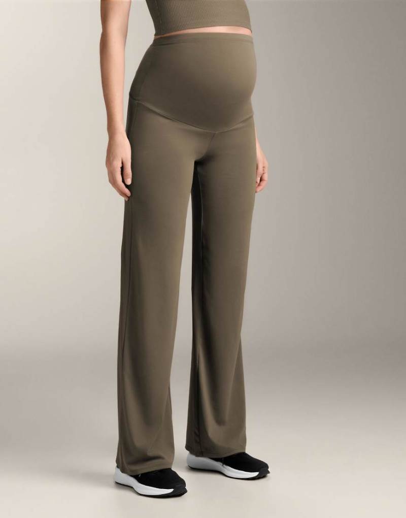 OYSHO Maternity - Comfortlux - Hose in Grau mit geradem Bein von Oysho