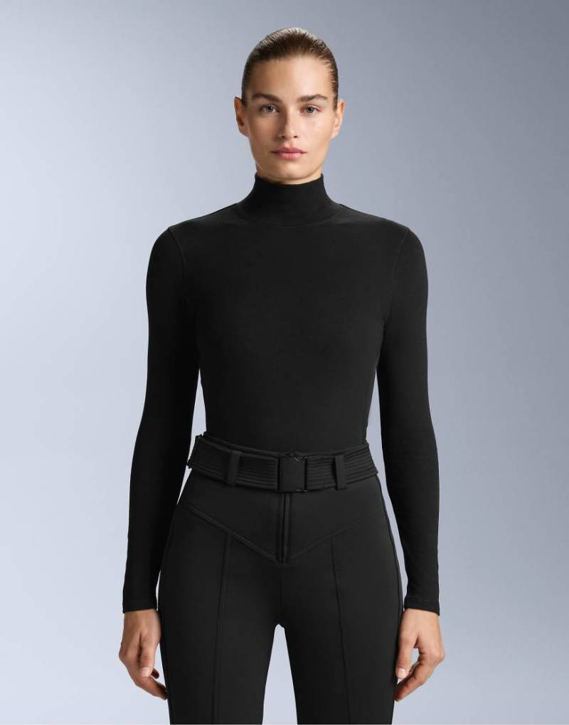 OYSHO - Polar Thermal - Hochgeschlossenes Baselayer-Oberteil in Schwarz von Oysho