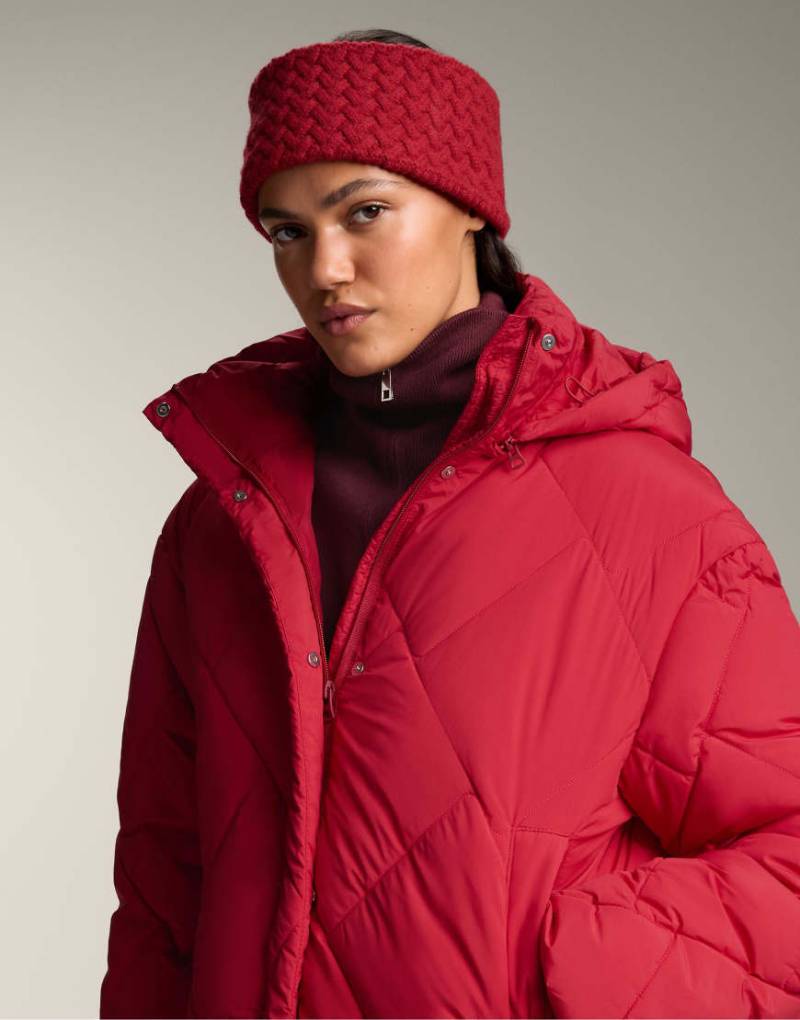 OYSHO - Stirnband aus 100% Wolle in Rot, 10 cm breit von OYSHO