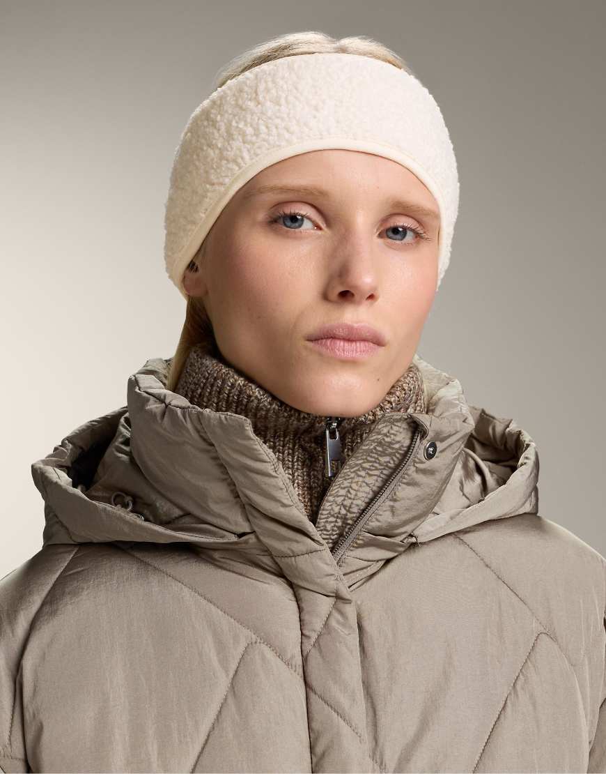 OYSHO - Stirnband aus Fleece in Ecru-Neutral von Oysho