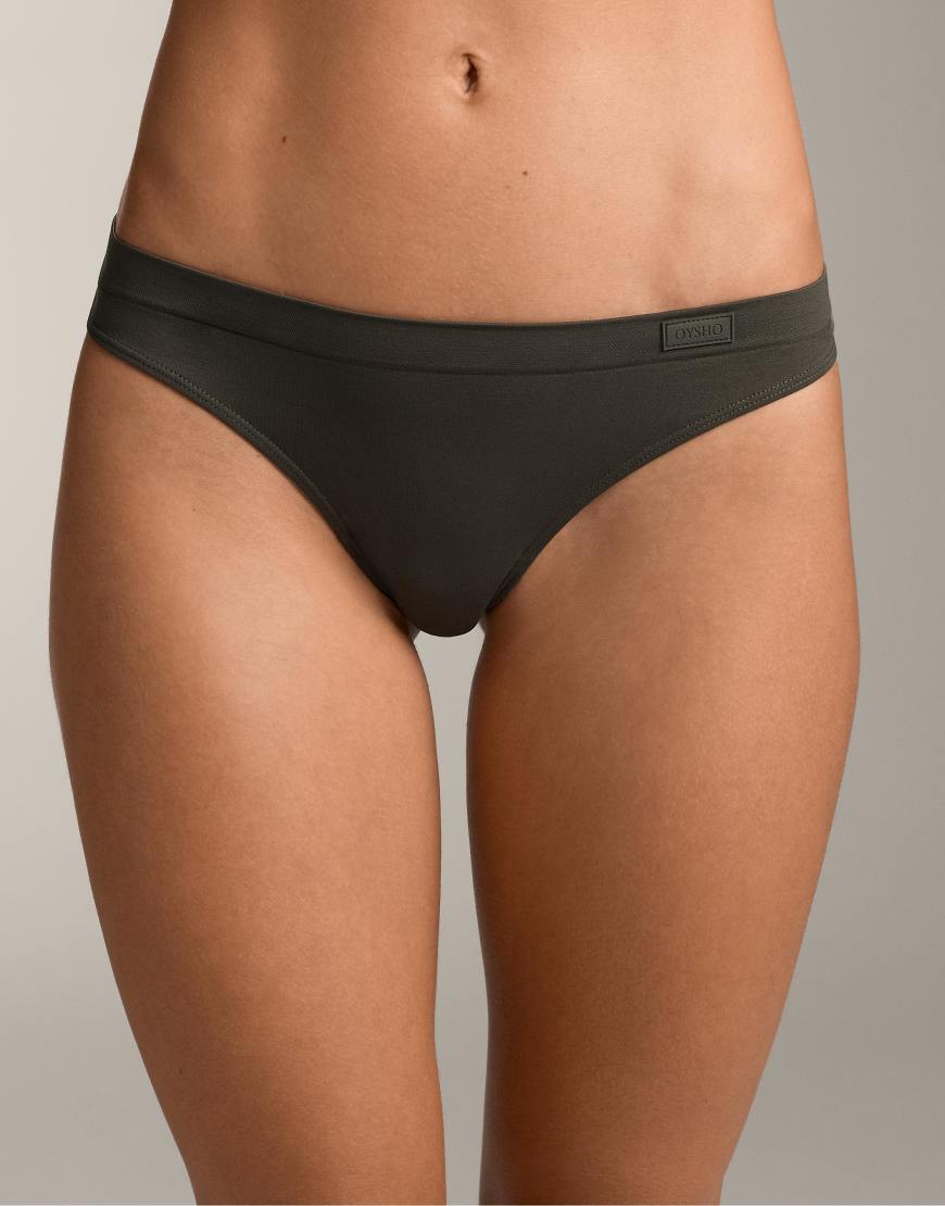 Oysho - 5er-Pack nahtlose Tangaslips in Hellrosa mit weicher Haptik Oysho - 5er-Pack nahtlose Tangaslips in Hellrosa mit weicher Haptik von Oysho
