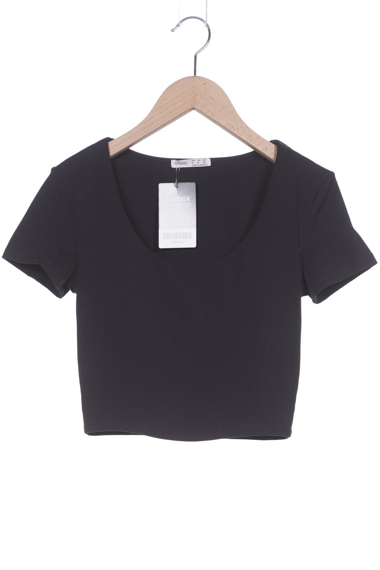 Oysho Damen T-Shirt, schwarz, Gr. 36 von Oysho