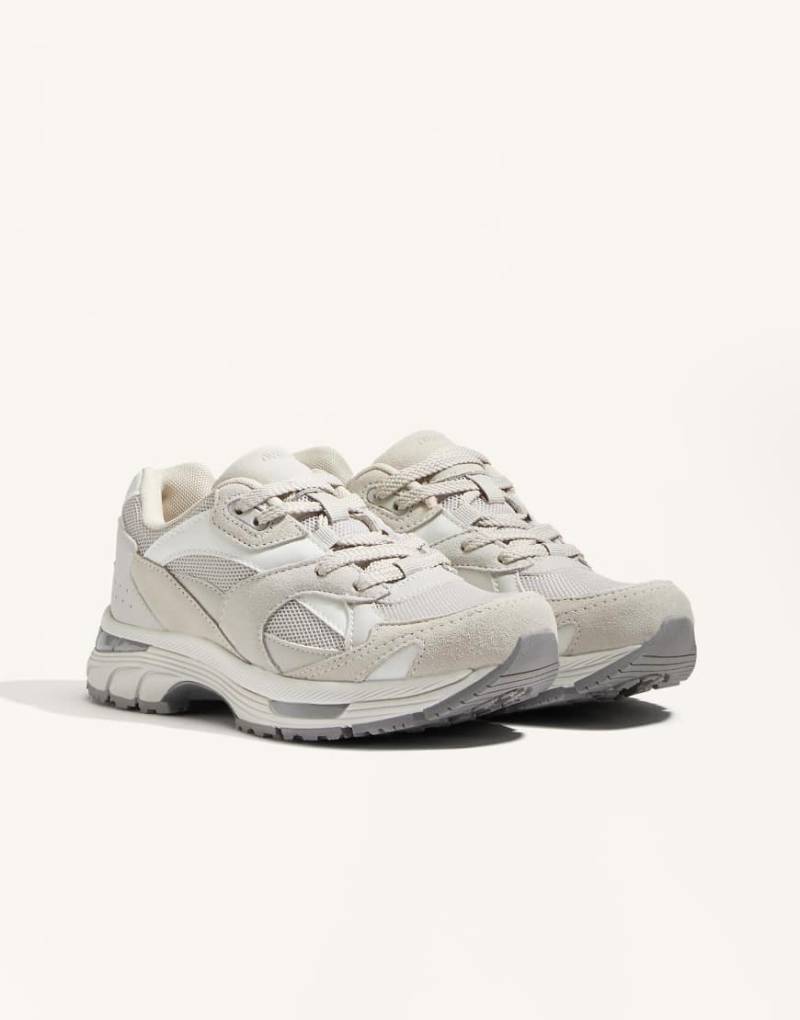 Oysho - Lauf-Sneaker in Nerzbeige-Neutral von Oysho