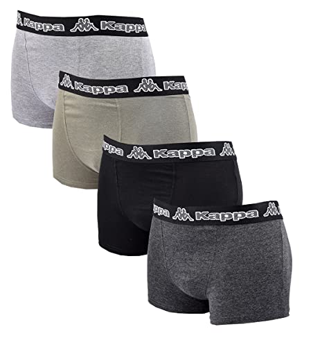 Boxershorts für Männer Kappa 4er-Pack (as3, Alpha, m, Regular, Regular, 4er Pack 0790) von Ozabi