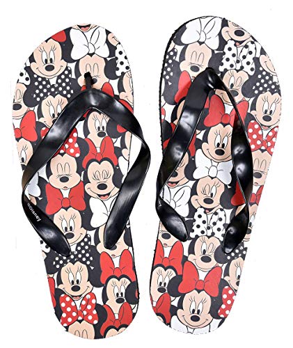 Damen Flip-Flops mit Fantasie-Lizenz, Mehrfarbig - 517267 Minnie - Größe: 40/41 EU von Ozabi