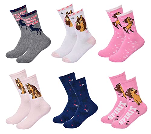 OZABI - Spirit Pack Mädchen Socken, Packung mit 6 Paar 3987, 31-34 von Ozabi