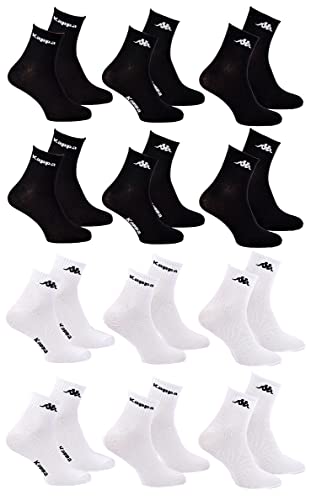Ozabi Herren-Socken QUARTER KAPPA 12er-Pack (as3, numeric, numeric_39, numeric_42, regular, regular, 12er Pack 0209) von Ozabi