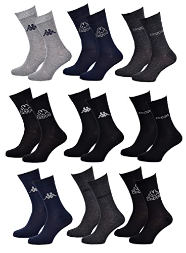 Ozabi Herren Socken VILLE KAPPA 9er-Pack (as3, numeric, numeric_39, numeric_42, regular, regular, 9er Pack 0787) von Ozabi