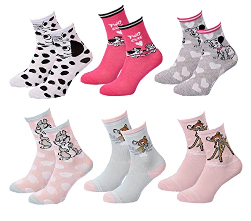 Ozabi Kinder Socken LICENCE ÜBERRASCHUNGSPAKET (as3, numeric, numeric_27, numeric_30, regular, 6er-Pack Mädchen DISNEY CLASSIC 0987) von Ozabi