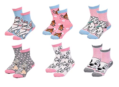 Ozabi Kinder Socken LICENCE ÜBERRASCHUNGSPAKET (as3, numeric, numeric_27, numeric_30, regular, 6er-Pack Mädchen DISNEY CLASSIC 38013) von Ozabi