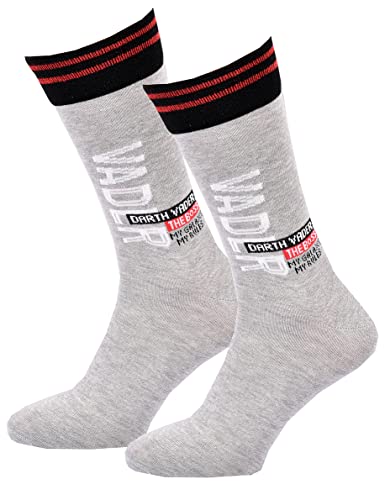 Ozabi Socke für Herren STAR WARS (as3, numeric, numeric_43, numeric_46, regular, regular, 03404 VADER) von Ozabi