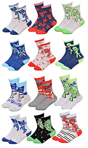 Ozabi Socken Jungen Lizenz PACK VON 12 PAAREN SURPRISE (as3, numeric, numeric_31, numeric_34, regular, 12er-Pack PYJAMASQUE) von Ozabi