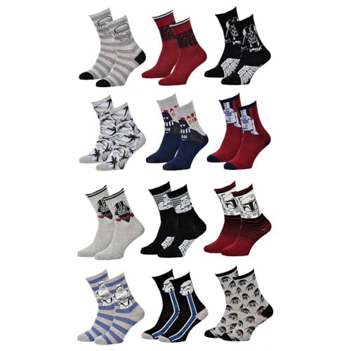 Ozabi Socken Jungen Lizenz PACK VON 12 PAAREN SURPRISE (as3, numeric, numeric_31, numeric_34, regular, 12er-Pack STW) von Ozabi