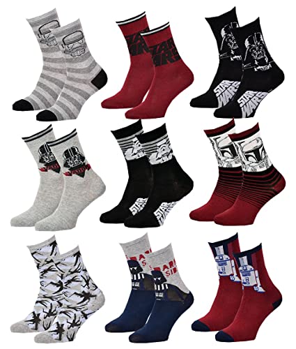 Ozabi Socken Pack Jungen STW (as3, numeric, numeric_27, numeric_30, regular, 9er-Pack Socken SURPRISE) von Ozabi