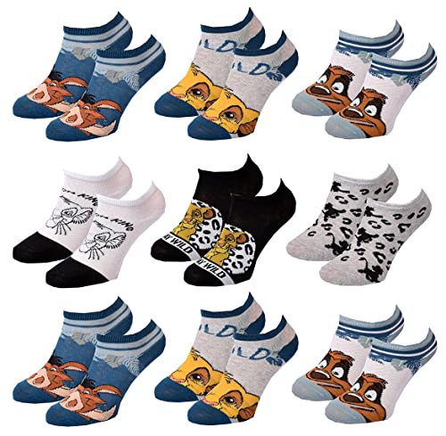 Socken Pack Jungen DISNEY CLASSIC (as3, numeric, numeric_31, numeric_34, regular, 9er-Pack SNEAKER SURPRISE) von Ozabi