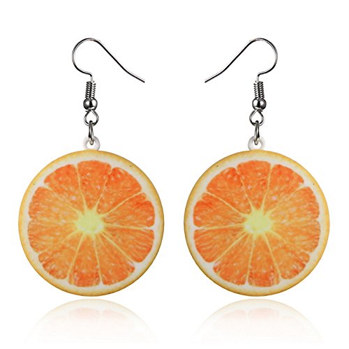 Orangefarbene Ohrringe Orangefarbene Ohrringe von Ozmw