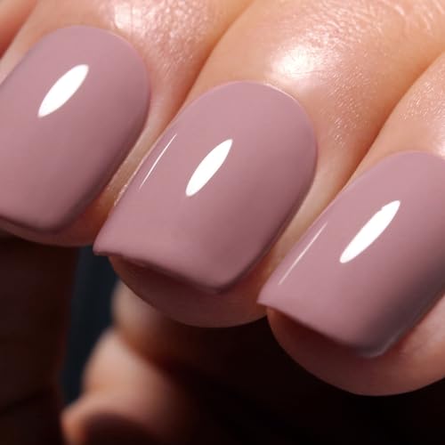 Ozzeal Braun UV Nagellack, 15ML Matsch Braun UV Gel Nagellack Soak Off Led Gel Nail Polish Herbst Winter Starter Maniküre Salon DIY Gel Nagellack Zu Hause Für Mädchen Frauen von Ozzeal