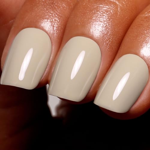 Ozzeal Nackt UV Nagellack, 15ML Seide Weiß Gel Polish Soak Off Led Starter Maniküre Salon DIY Zu Hause Für Mädchen Frauen von Ozzeal