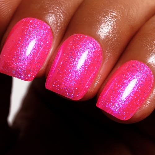 Ozzeal UV Nagellack Glitzer, 15ML Heiß Rosa Schillernd Glitzer UV Gel Nagellack Glitzernder Schimmer Gel Nail Polish Frühling Sommer Regenbogen Soak Off UV Led Ozzeal UV Nagellack Glitzer, 15ML Heiß Rosa Schillernd Glitzer UV Gel Nagellack Glitzernder Schimmer Gel Nail Polish Frühling Sommer Regenbogen Soak Off UV Led von Ozzeal