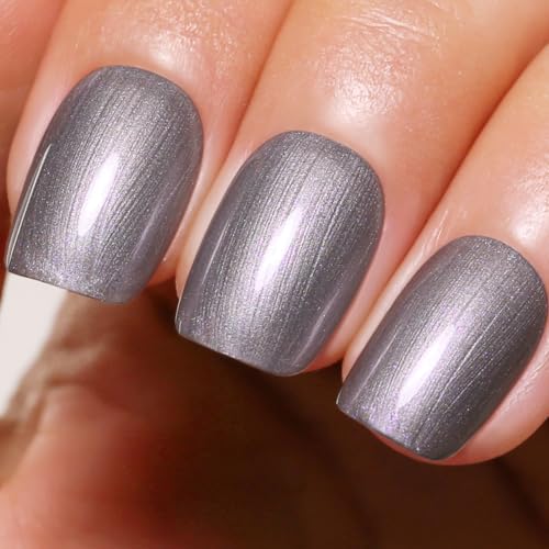 Ozzeal UV Nagellack Glitzer, Grau Perle Glitzer UV Gel Nagellack Glitzernder Schimmer Gel Nail Polish Herbst Winter Gel Nagellack Soak Off UV Led Maniküre 15ML Ozzeal UV Nagellack Glitzer, Grau Perle Glitzer UV Gel Nagellack Glitzernder Schimmer Gel Nail Polish Herbst Winter Gel Nagellack Soak Off UV Led Maniküre 15ML von Ozzeal