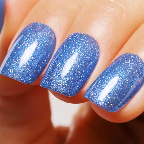 Ozzeal UV Nagellack Glitzer, Hell Blau Irisierend UV Gel Nagellack Glitzernder Schimmer Gel Nail Polish Frühling Sommer Regenbogen Gel Nagellack Soak Off UV Led 15ML Ozzeal UV Nagellack Glitzer, Hell Blau Irisierend UV Gel Nagellack Glitzernder Schimmer Gel Nail Polish Frühling Sommer Regenbogen Gel Nagellack Soak Off UV Led 15ML von Ozzeal