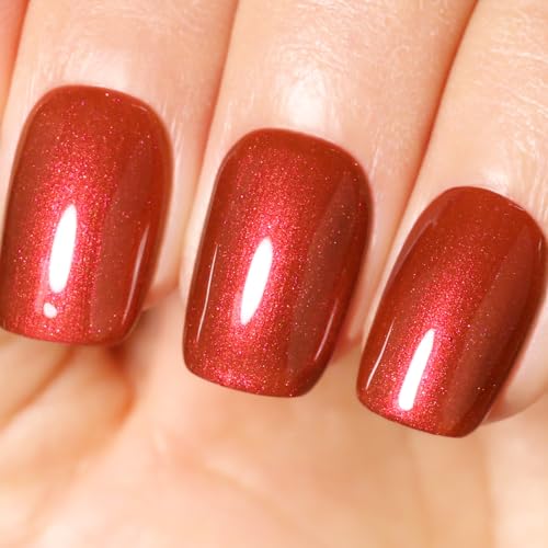Ozzeal UV Nagellack Glitzer, Rot UV Gel Nagellack Glitzernder Schimmer Gel Nail Polish Herbst Winter Gel Nagellack Soak Off UV Led 15ML Ozzeal UV Nagellack Glitzer, Rot UV Gel Nagellack Glitzernder Schimmer Gel Nail Polish Herbst Winter Gel Nagellack Soak Off UV Led 15ML von Ozzeal