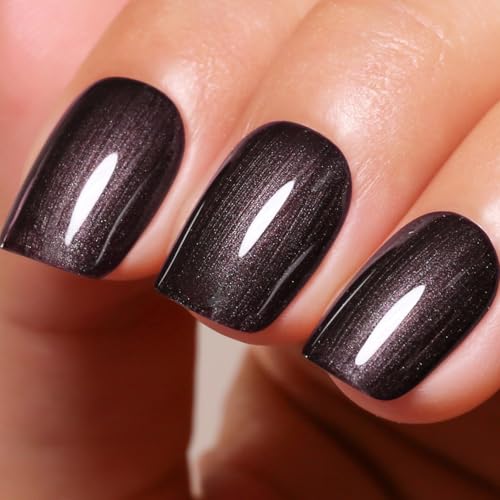 Ozzeal UV Nagellack Glitzer, Braun Schwarz Perle Glitzer UV Gel Nagellack Glitzernder Schimmer Gel Nail Polish Herbst Winter Gel Nagellack Soak Off UV Led Maniküre 15ML Ozzeal UV Nagellack Glitzer, Braun Schwarz Perle Glitzer UV Gel Nagellack Glitzernder Schimmer Gel Nail Polish Herbst Winter Gel Nagellack Soak Off UV Led Maniküre 15ML von Ozzeal