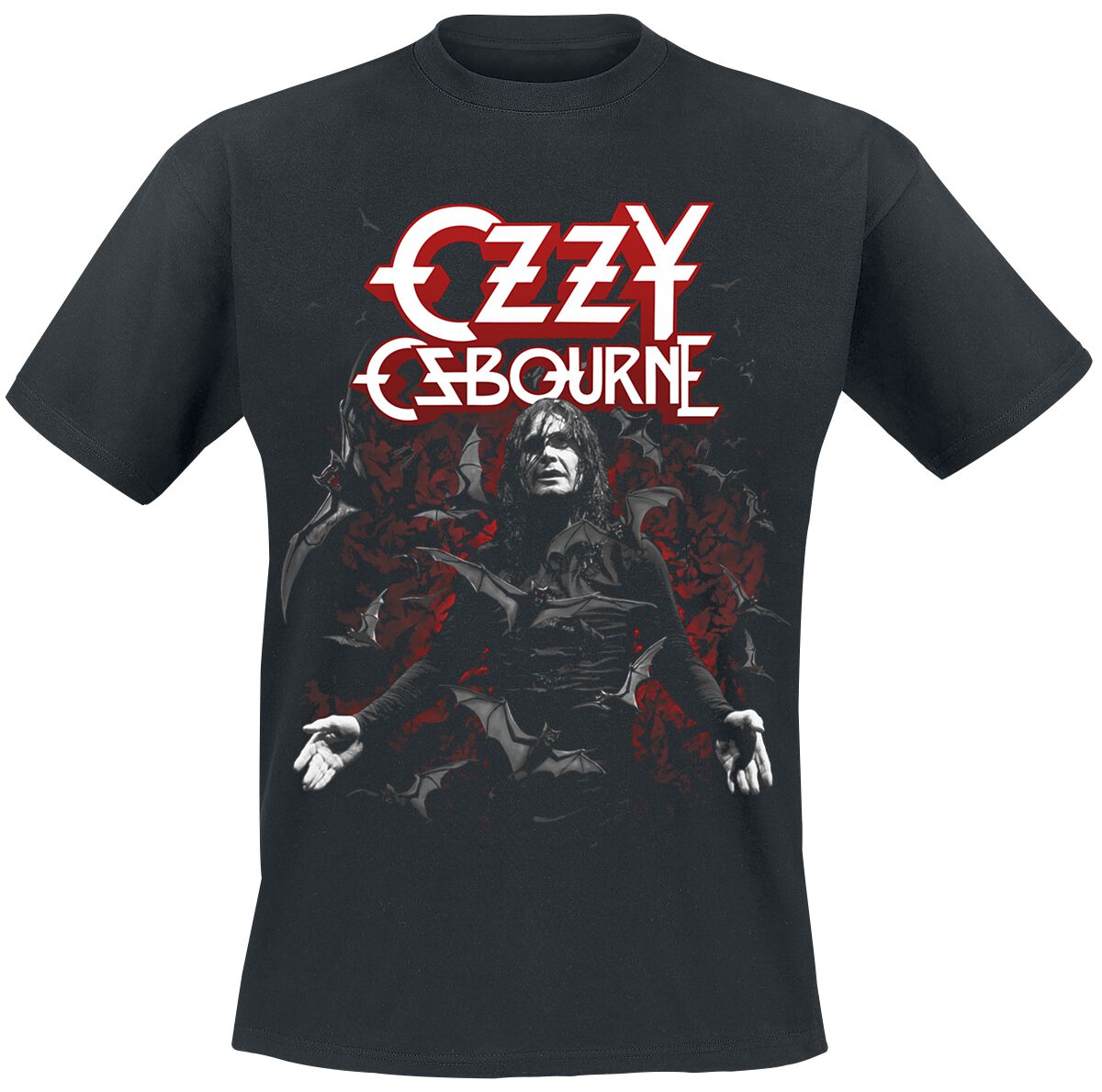 Ozzy Osbourne Bats T-Shirt schwarz in M von Ozzy Osbourne