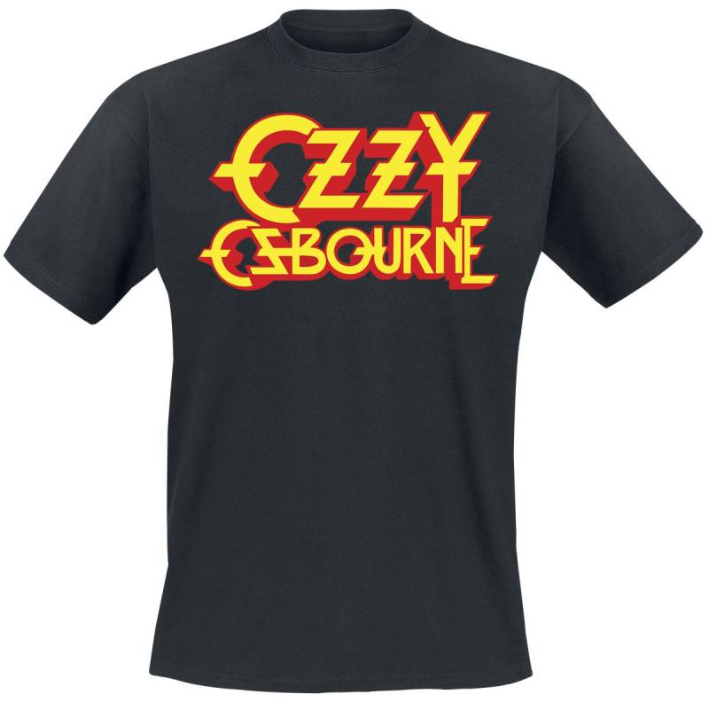 Ozzy Osbourne Classic Logo T-Shirt schwarz in S von Ozzy Osbourne