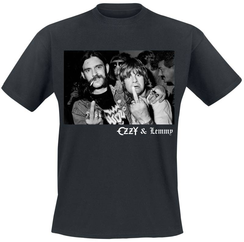 Ozzy Osbourne Hellraiser - Ozzy & Lemmy T-Shirt schwarz in XXL von Ozzy Osbourne