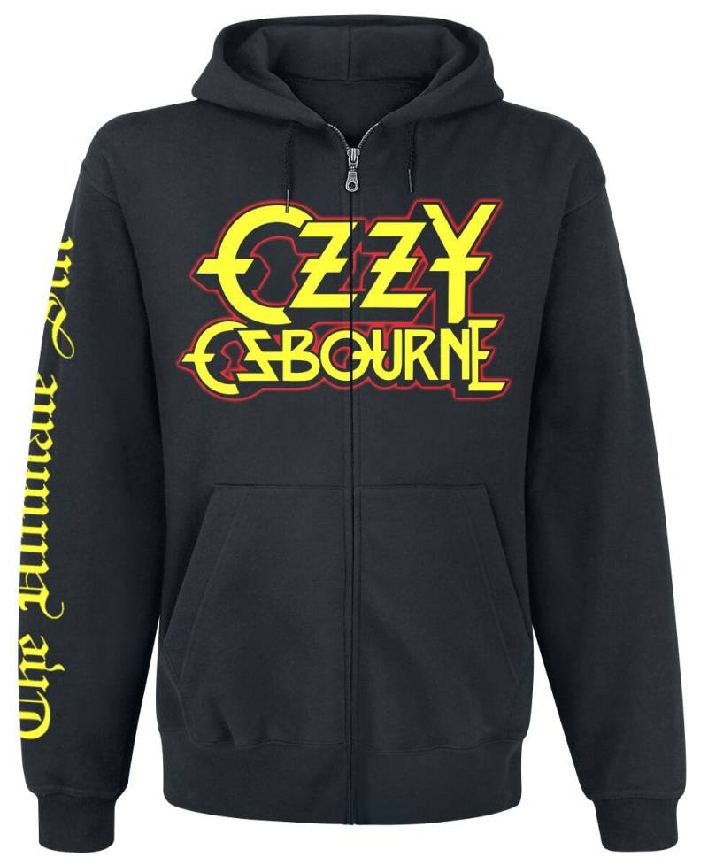 Ozzy Osbourne Kapuzenjacke - Ultimate Sin - S bis XXL - für Männer - Größe XXL - schwarz  - Lizenziertes Merchandise! von Ozzy Osbourne