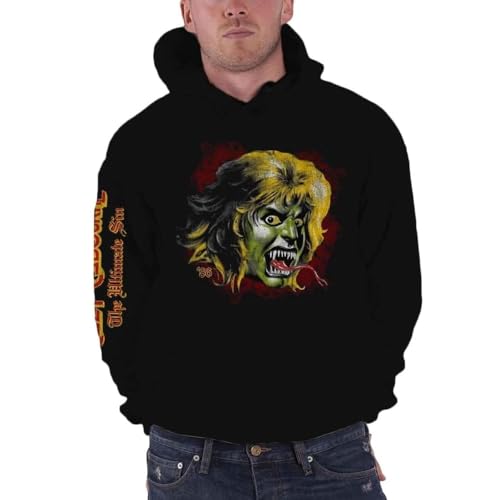Ozzy Osbourne Kapuzenpullover Ozzy Demon Band Logo Nue offiziell Herren Schwarz XL von Ozzy Osbourne