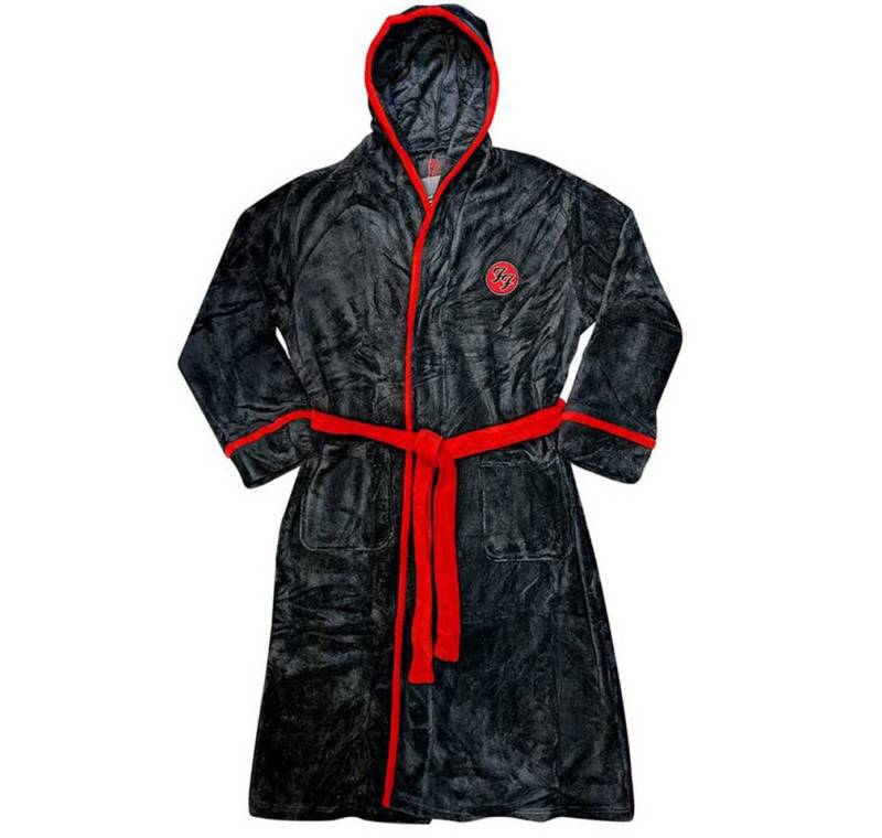 Ozzy Osbourne Morgenmantel FF Logo, Plüsch Flauschig Robe von Ozzy Osbourne