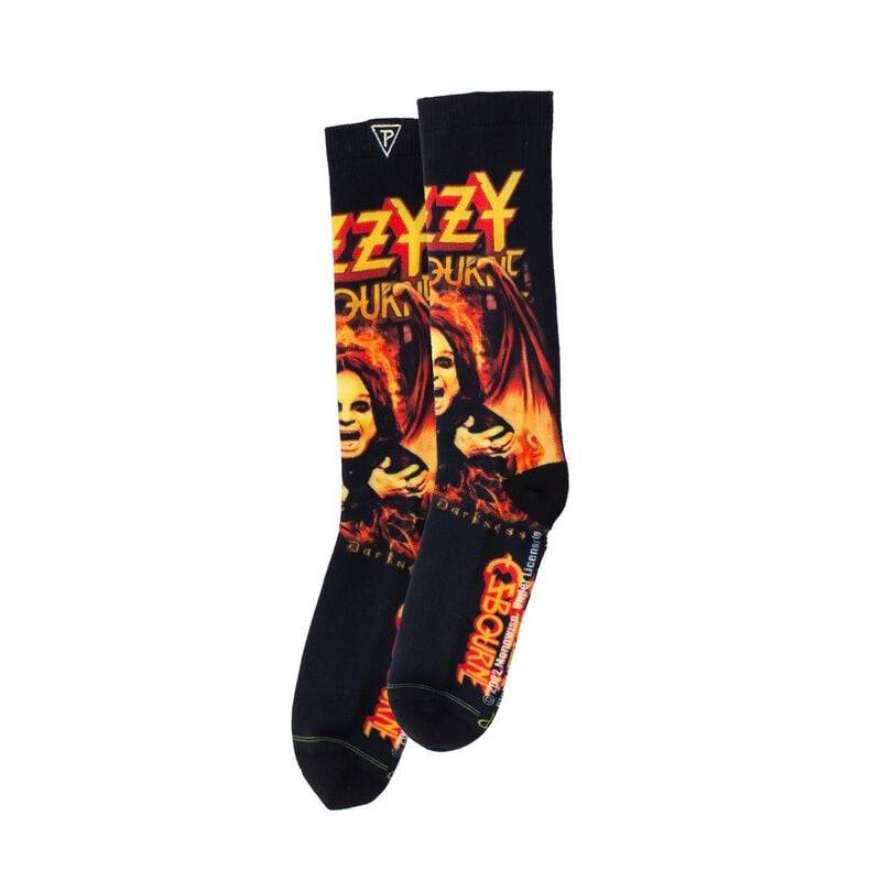 Ozzy Osbourne Socken - Prince of darkness - EU 40-46 - für Männer - Größe EU 40-46 - multicolor  - Lizenziertes Merchandise! von Ozzy Osbourne