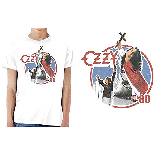 Ozzy Osbourne T Shirt Blizzard of Ozz 80s Logo Nue offiziell Herren Weiß L Ozzy Osbourne T Shirt Blizzard of Ozz 80s Logo Nue offiziell Herren Weiß L von Ozzy Osbourne