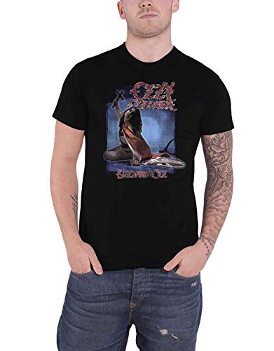 Ozzy Osbourne T Shirt Blizzard of Ozz Tracklist Nue offiziell Herren Schwarz XXL von Ozzy Osbourne